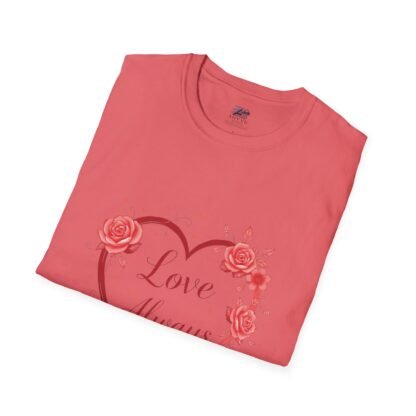 ARVVE Motion Women's Valentine's T-Shirt: Love Always - Image 6