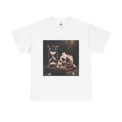 ARVVE Motion Women's Gothic Tee-Skull Hourglass Graphic - Image 2
