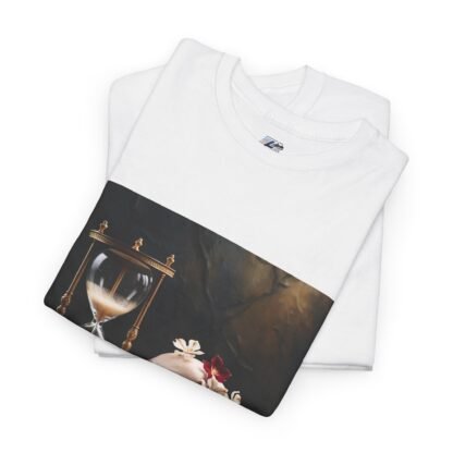 ARVVE Motion Women's Gothic Tee-Skull Hourglass Graphic - Image 4