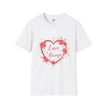 ARVVE Motion Women's Valentine's T-Shirt: Love Always - Image 4