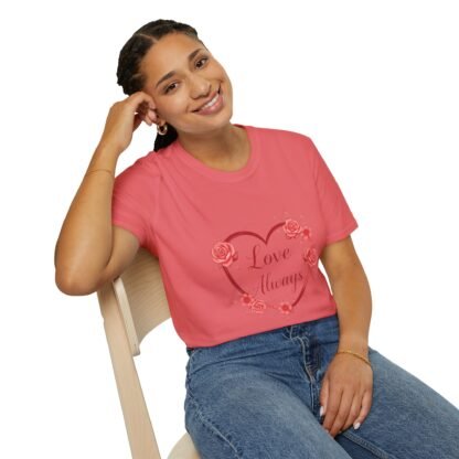 ARVVE Motion Women's Valentine's T-Shirt: Love Always - Image 5