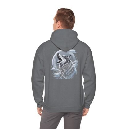 ARVVE Motion Howling Wolf Men's Hoodie Sweatshirt - Cozy - Image 20