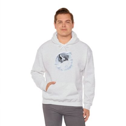 ARVVE Motion Howling Wolf Men's Hoodie Sweatshirt - Cozy - Image 7