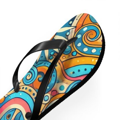 ARVVE Motion Women's Flip Flops Colorful Patterned - Image 7