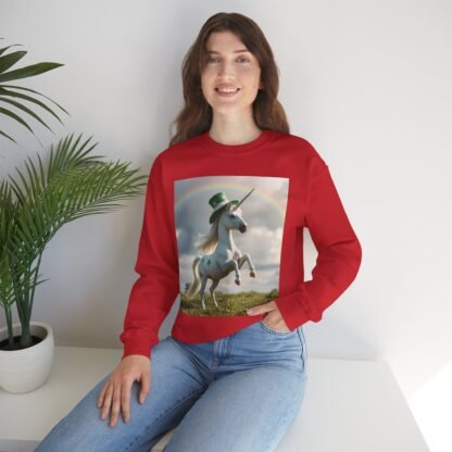 ARVVE Motion Lucky Unicorn Sweatshirt - St. Patrick's Day - Image 10