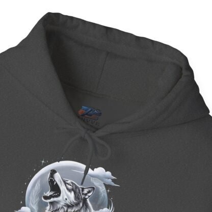 ARVVE Motion Howling Wolf Men's Hoodie Sweatshirt - Cozy - Image 24