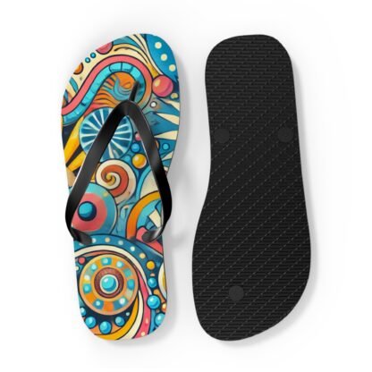 ARVVE Motion Women's Flip Flops Colorful Patterned - Image 14