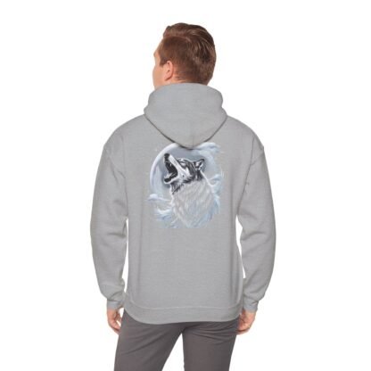 ARVVE Motion Howling Wolf Men's Hoodie Sweatshirt - Cozy - Image 14
