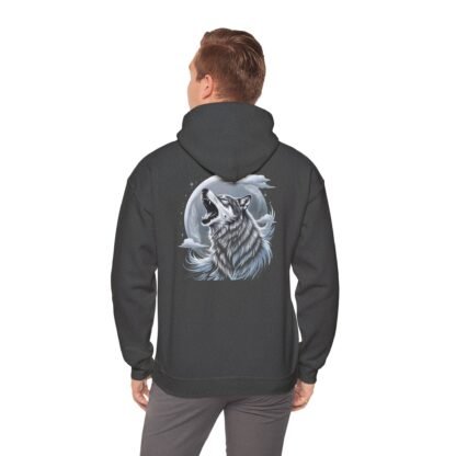 ARVVE Motion Howling Wolf Men's Hoodie Sweatshirt - Cozy - Image 23