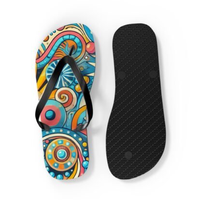 ARVVE Motion Women's Flip Flops Colorful Patterned - Image 10