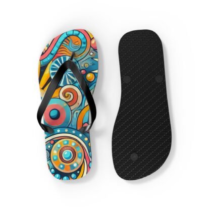 ARVVE Motion Women's Flip Flops Colorful Patterned - Image 6