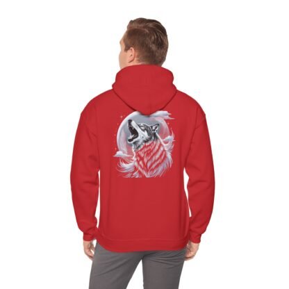 ARVVE Motion Howling Wolf Men's Hoodie Sweatshirt - Cozy - Image 32