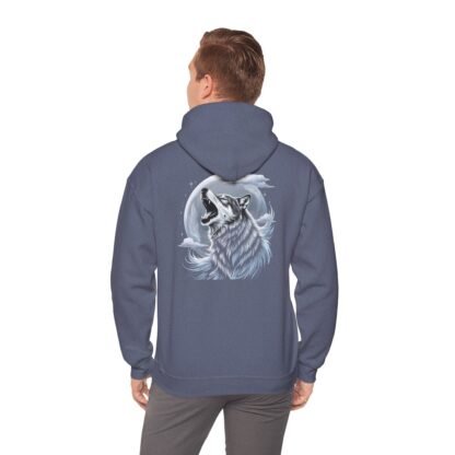 ARVVE Motion Howling Wolf Men's Hoodie Sweatshirt - Cozy - Image 29