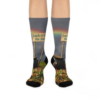 ARVVE Motion Luck of the Irish Cushioned Crew Socks