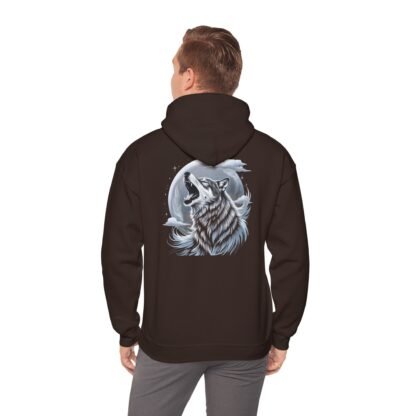 ARVVE Motion Howling Wolf Men's Hoodie Sweatshirt - Cozy - Image 17