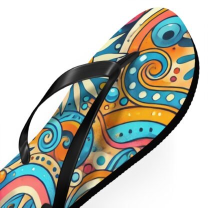 ARVVE Motion Women's Flip Flops Colorful Patterned - Image 15