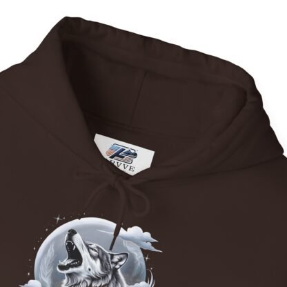 ARVVE Motion Howling Wolf Men's Hoodie Sweatshirt - Cozy - Image 18