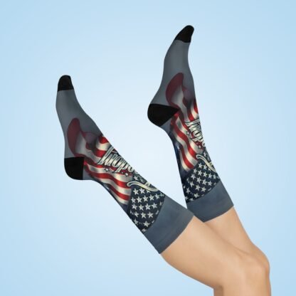 ARVVE Motion Patriotic Cushioned Crew Socks - Image 3