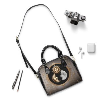 ARVVE Motion Celestial Shoulder Handbag - Sun and Moon - Image 2