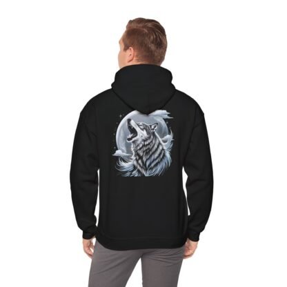 ARVVE Motion Howling Wolf Men's Hoodie Sweatshirt - Cozy - Image 11