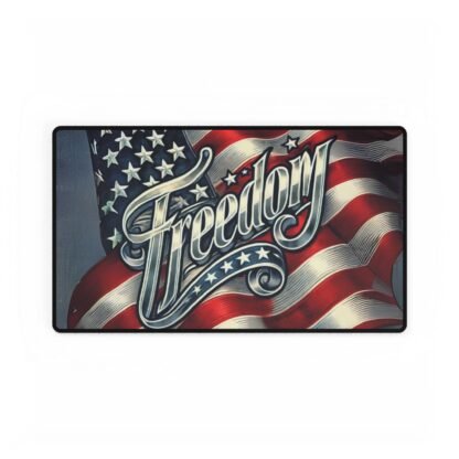 ARVVE Motion Patriotic Freedom Desk Mat - USA Flag Design - Image 8