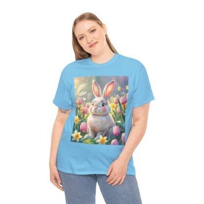ARVVE Motion Women's Cotton Tee - Spring Bunny - Easter - Image 6