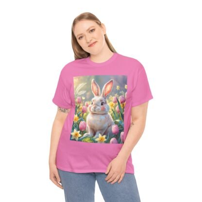 ARVVE Motion Women's Cotton Tee - Spring Bunny - Easter - Image 8