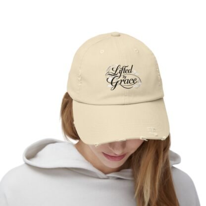 ARVVE Motion Distressed Cap "Lifted by Grace" - Casual Style - Image 2