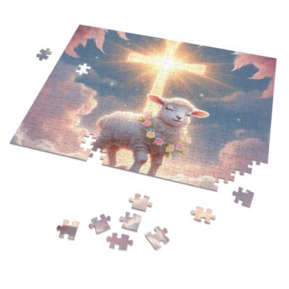 ARVVE Motion Jigsaw Puzzle with Tin - Peaceful Lamb
