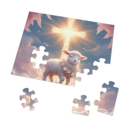ARVVE Motion Jigsaw Puzzle with Tin - Peaceful Lamb - Image 7