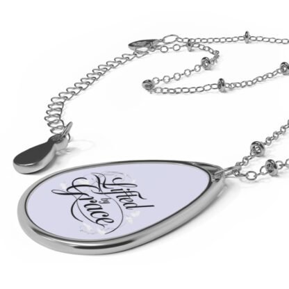 ARVVE Motion Graceful Oval Necklace - "Lifted by Grace" - Image 3