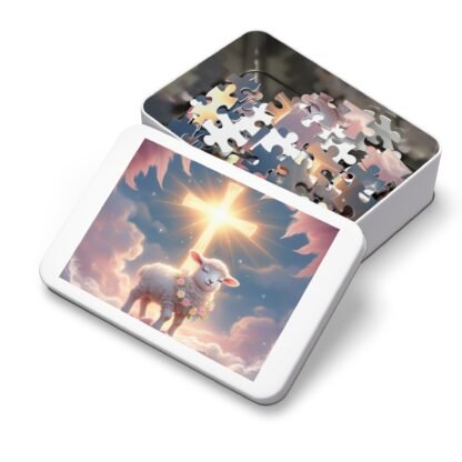 ARVVE Motion Jigsaw Puzzle with Tin - Peaceful Lamb - Image 10