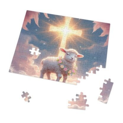 ARVVE Motion Jigsaw Puzzle with Tin - Peaceful Lamb - Image 9