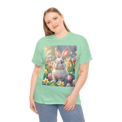 ARVVE Motion Women's Cotton Tee - Spring Bunny - Easter - Image 5