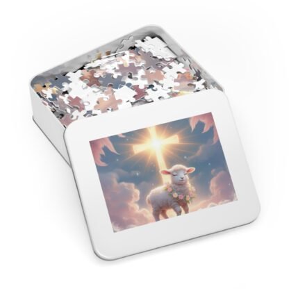 ARVVE Motion Jigsaw Puzzle with Tin - Peaceful Lamb - Image 6