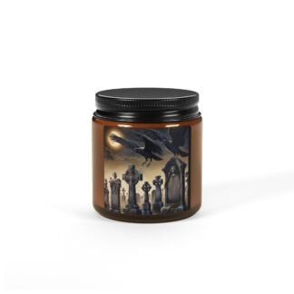 Dark Fantasy Scented Candle, Gothic Home Decor Gift